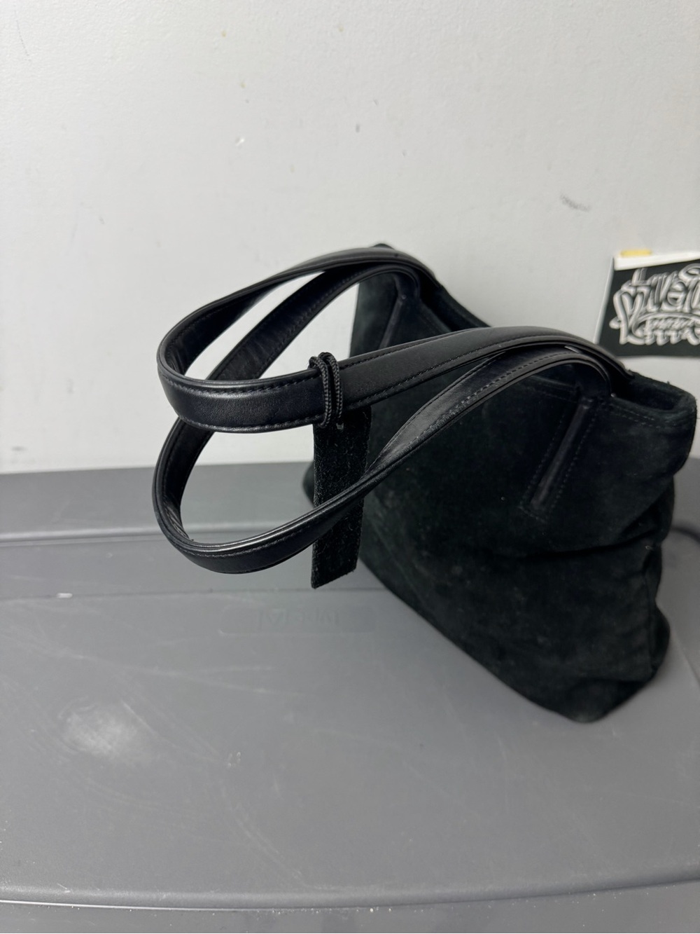 Tokio Yoshikawa Suede Shoulder Bag - Picture 2 of 9